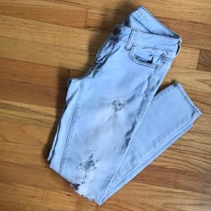 American Eagle destroyed denim